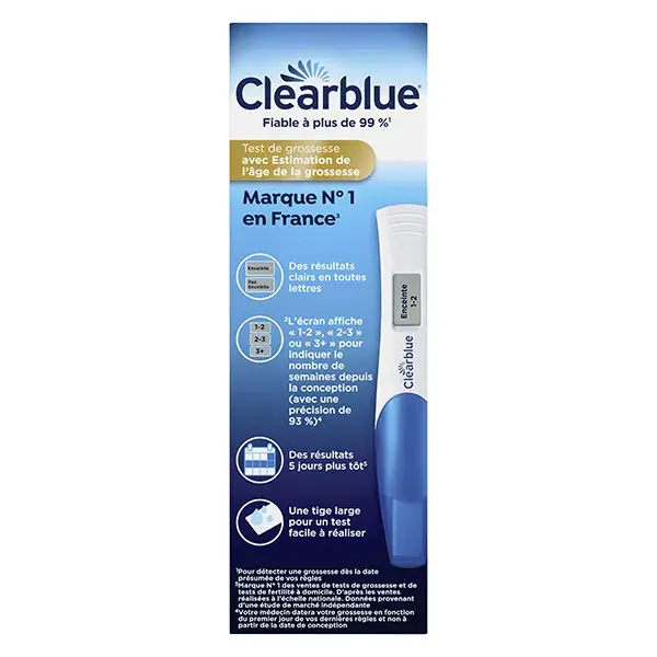 Clearblue Test de Grossesse Digital