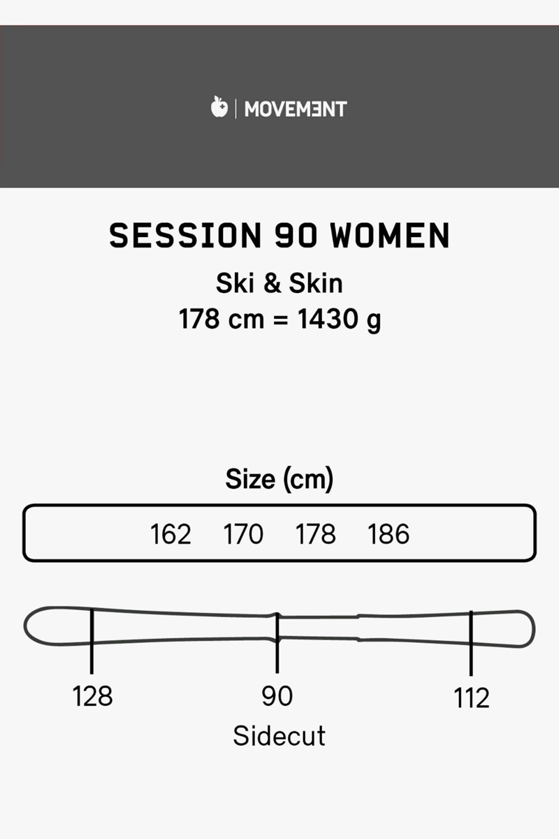 Movement Session 90 Tourenski + Fell 2223