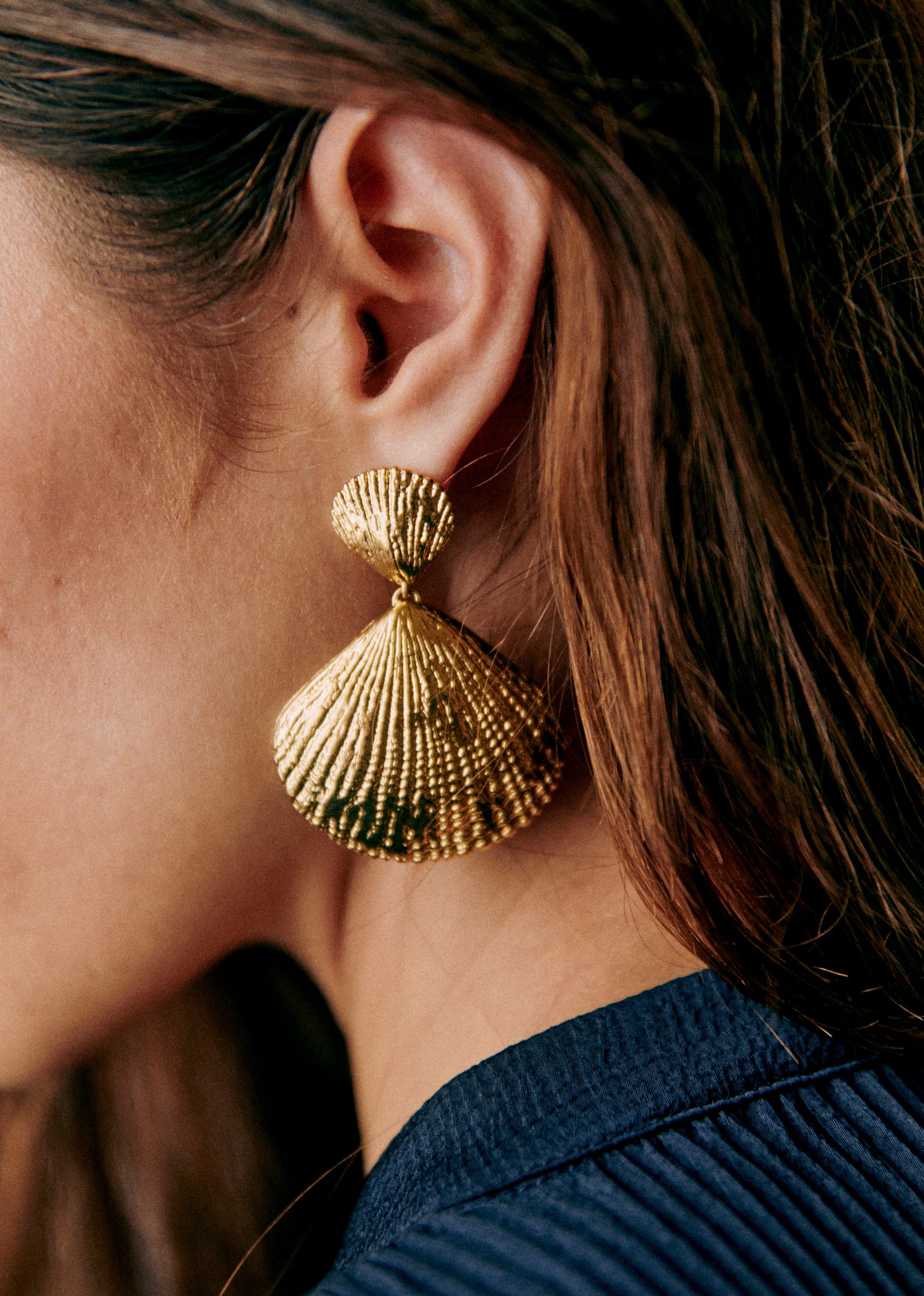 Boucles d'oreilles Naïa - Doré - E-SHOP/BIJOUX Boucles d'Oreilles 5905773