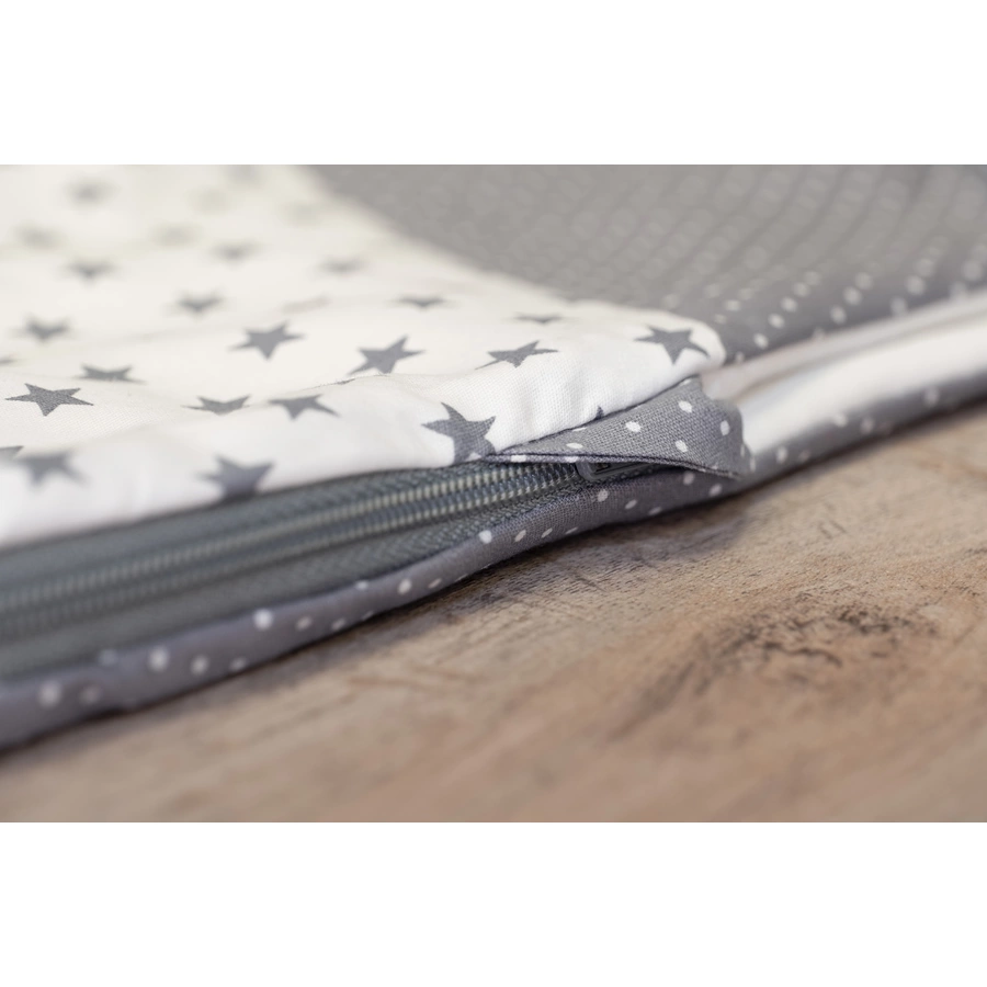 ULLENBOOM® Schlafsack Graue Sterne