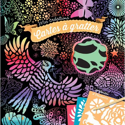 Pochette cartes à gratter - pochoirs
