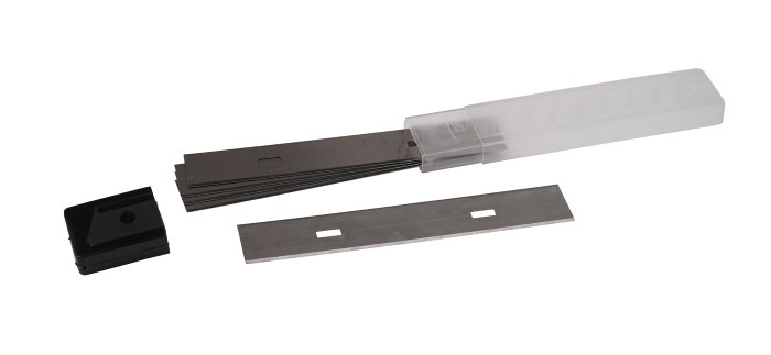 Klinge til vinduesskraber stål 100 mm - Luxi