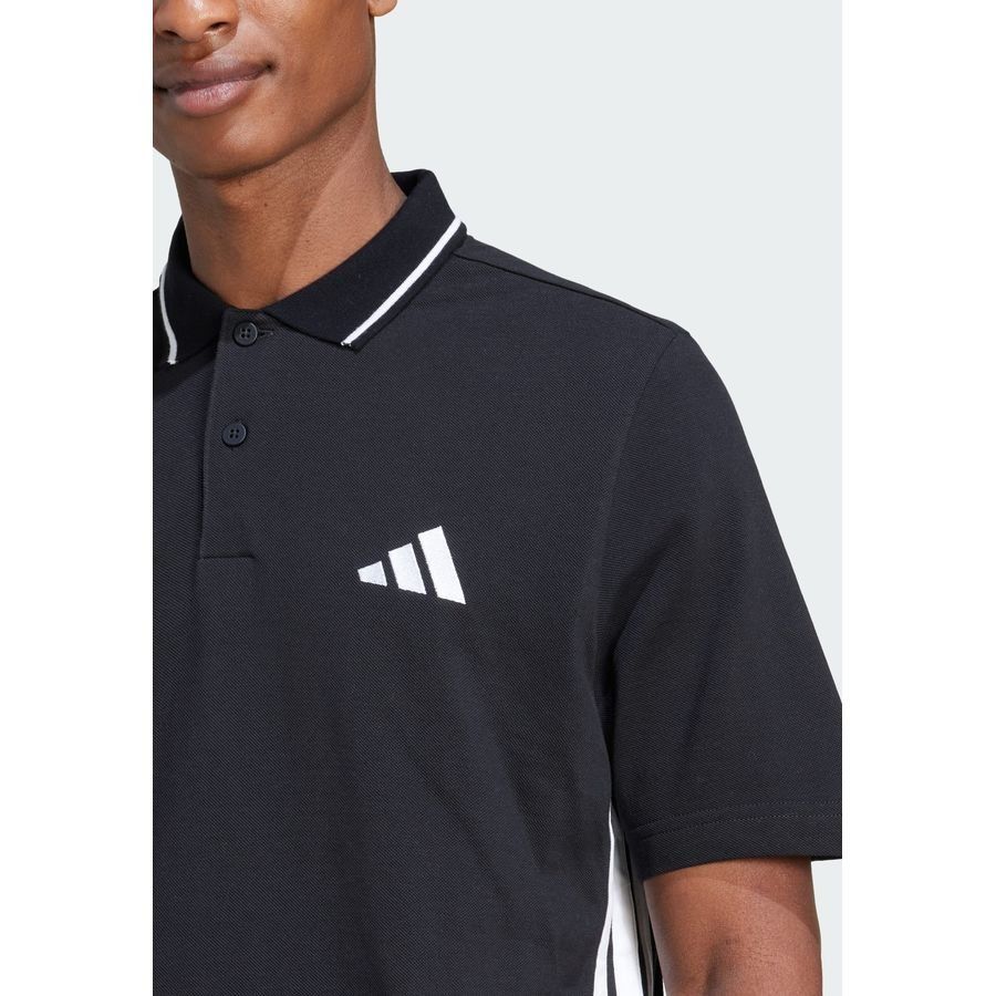 Adidas Polo piqué 3 bandes Essentials