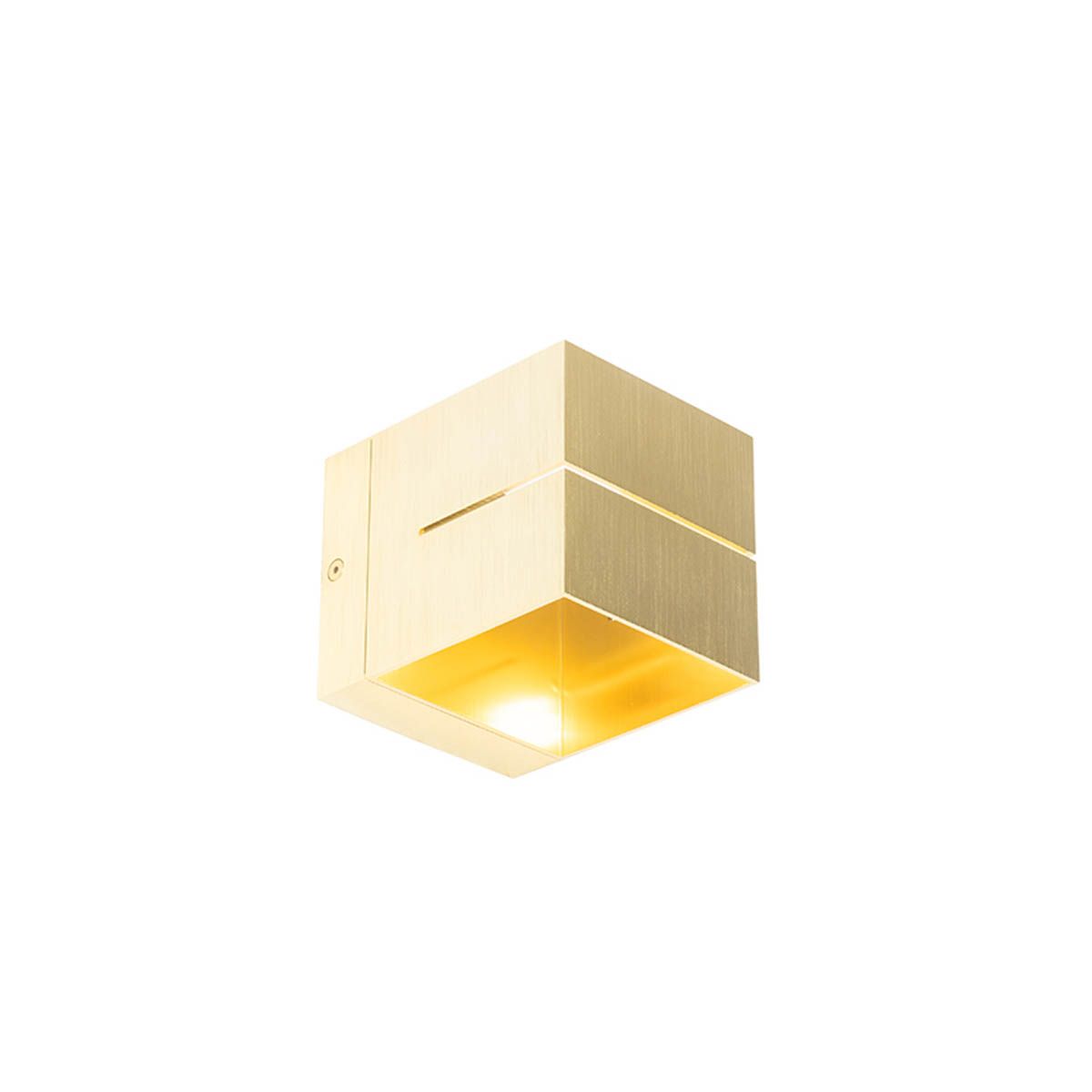 Smart wandlamp goud 9,7 cm incl. Wifi G9 - Transfer