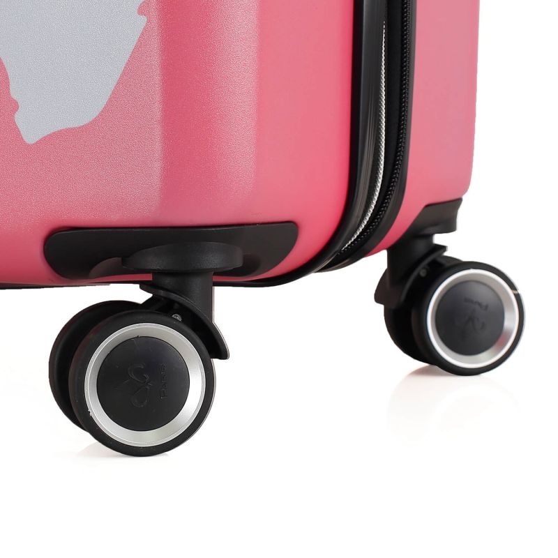 Valise cabine rigide 381 Extensible 55 cm Map Rose