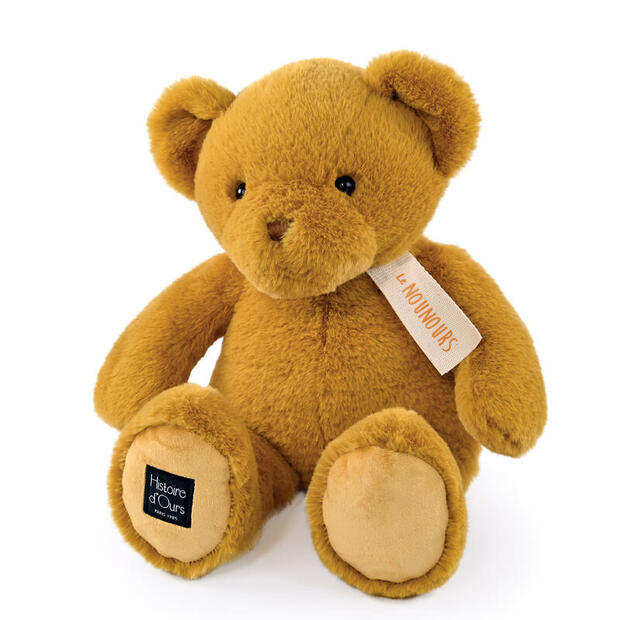 LE NOUNOURS Ocre 40 cm - HISTOIRE D'OURS