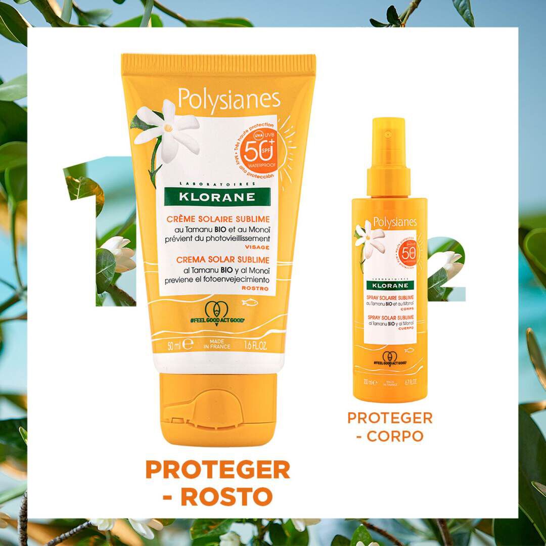 KLORANE  Protetor Solar Creme Sublimador FPS50 - 50ml