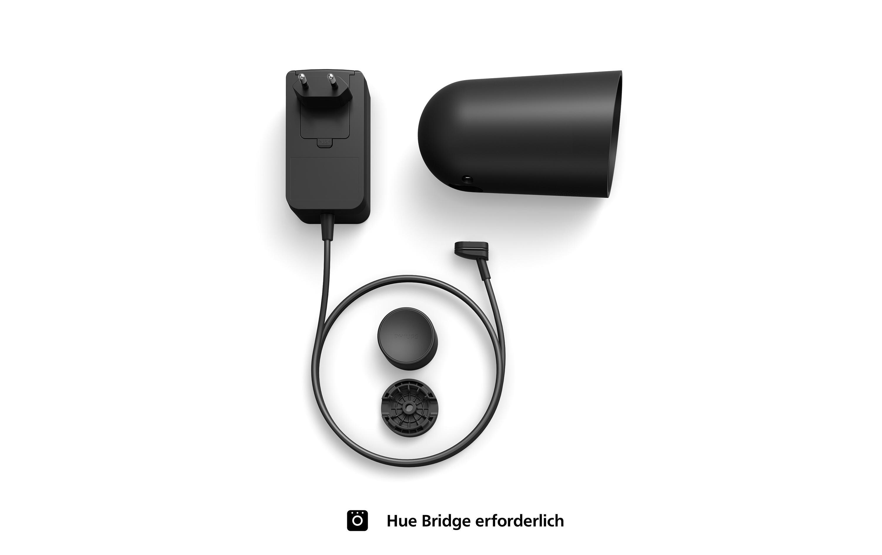 Secure batteriebetriebene Kamera Schwarz<br>Netzwerkkameras: intelligentes Zuhause, intelligentere Sicherheit