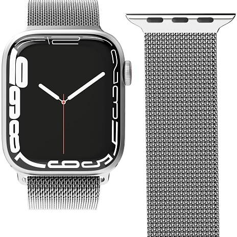 Vonmählen Milanese Loop Case 2 til Apple Watch - sølv