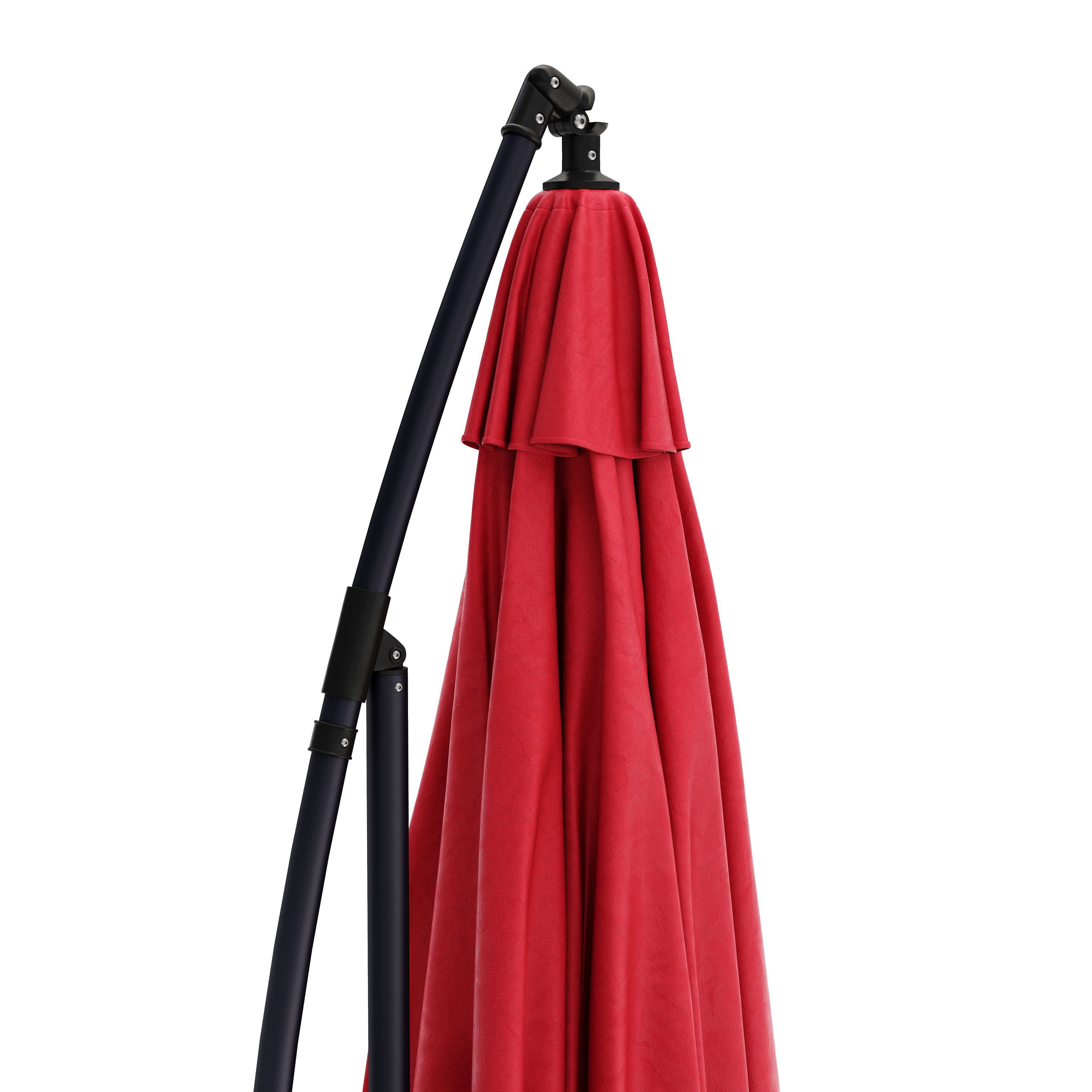 Sonnenschirm Ampelschirm SUN 300 cm rot