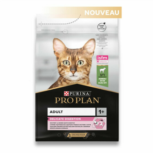 Croquettes Pro Plan Delicate Digestion Chat adulte Agneau