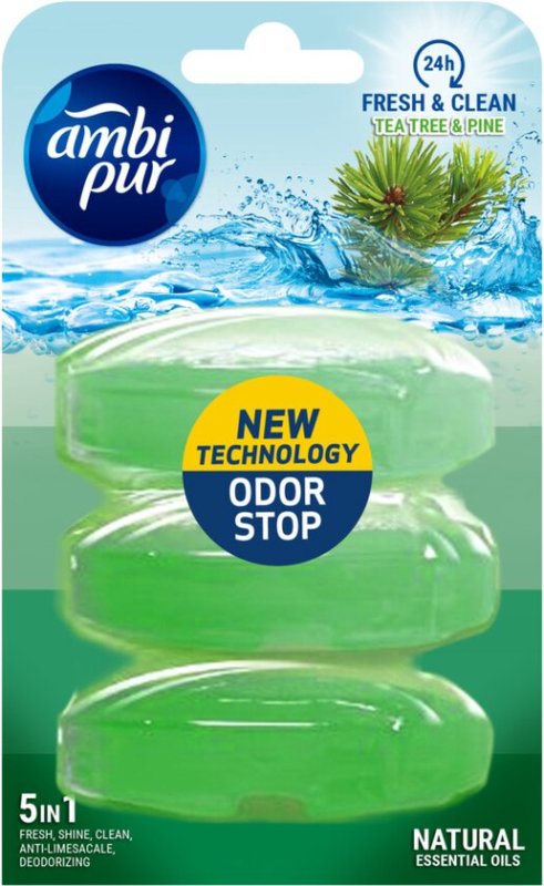Ambi Pur Tea Tree & Pine Navulling 3 x 55 ml