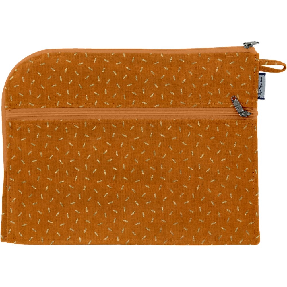 Protège Documents A5 Paille Dorée Caramel