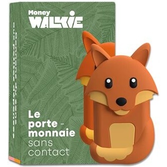 Terminal de paiement Money Walkie Porte monnaie sans contact Renard