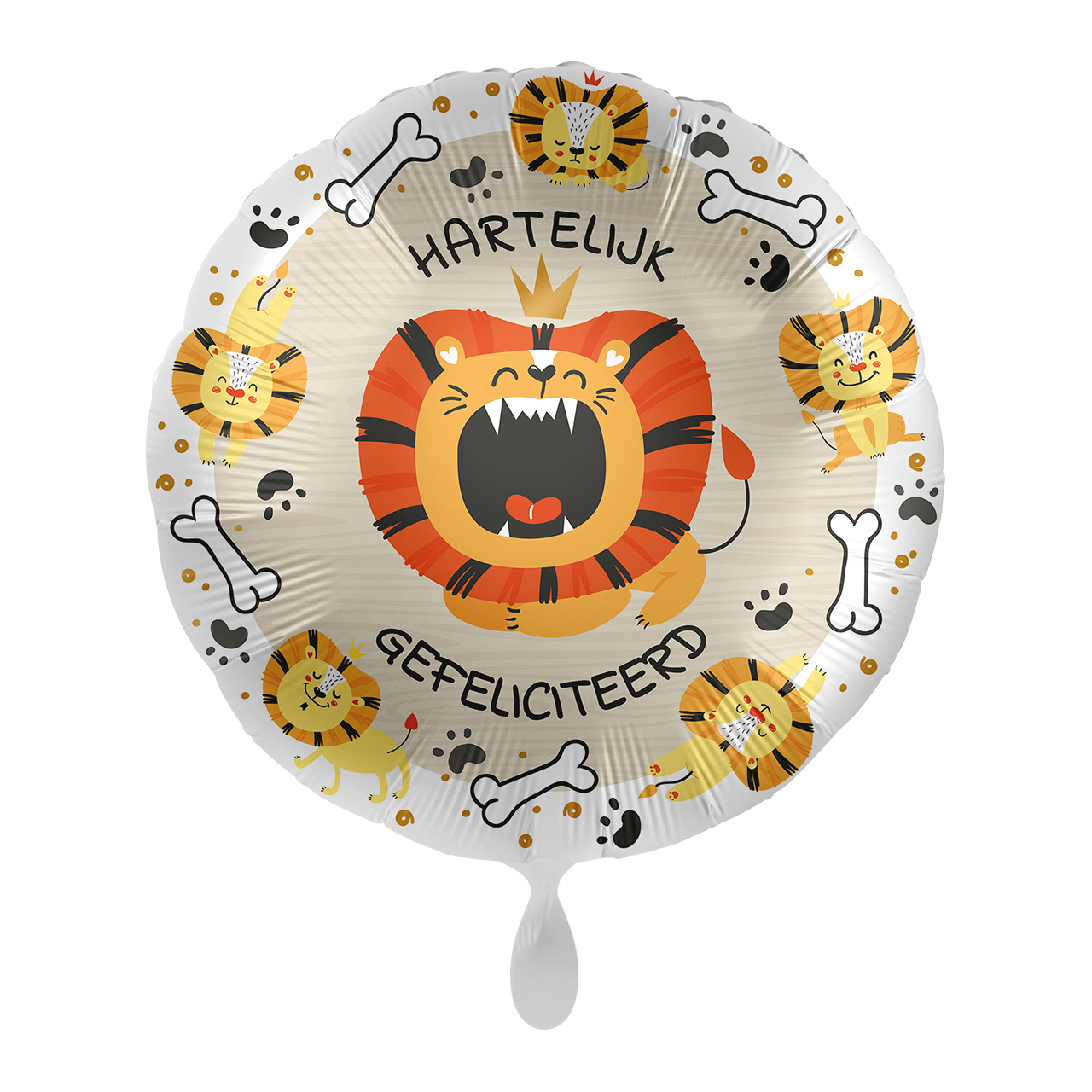 Helium Ballon Hartelijk Gefeliciteerd