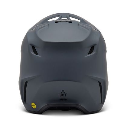 Casque cross Fox V3 SOLID 2025 - Noir