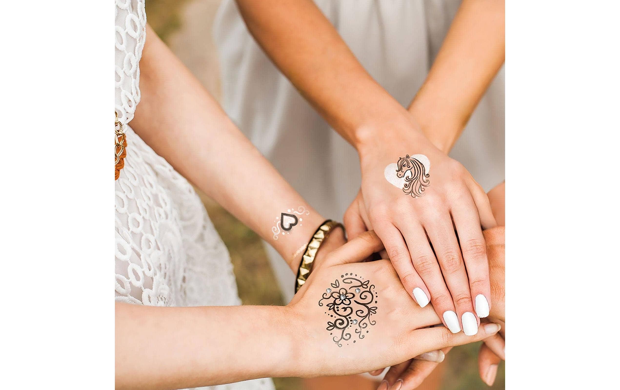 Tattoostempel Herz SmallMotiv-Stein für das perfekte Outdoor-Make-Up