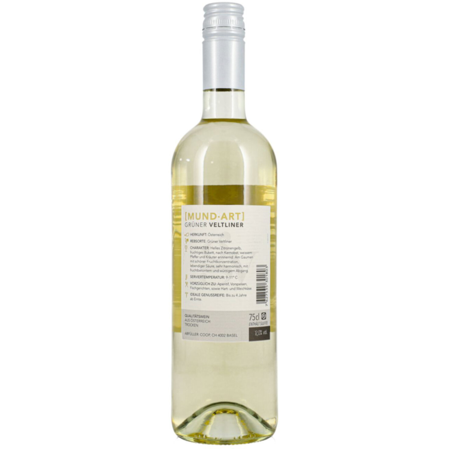 Burgenland Grüner Veltliner Mundart -75cl