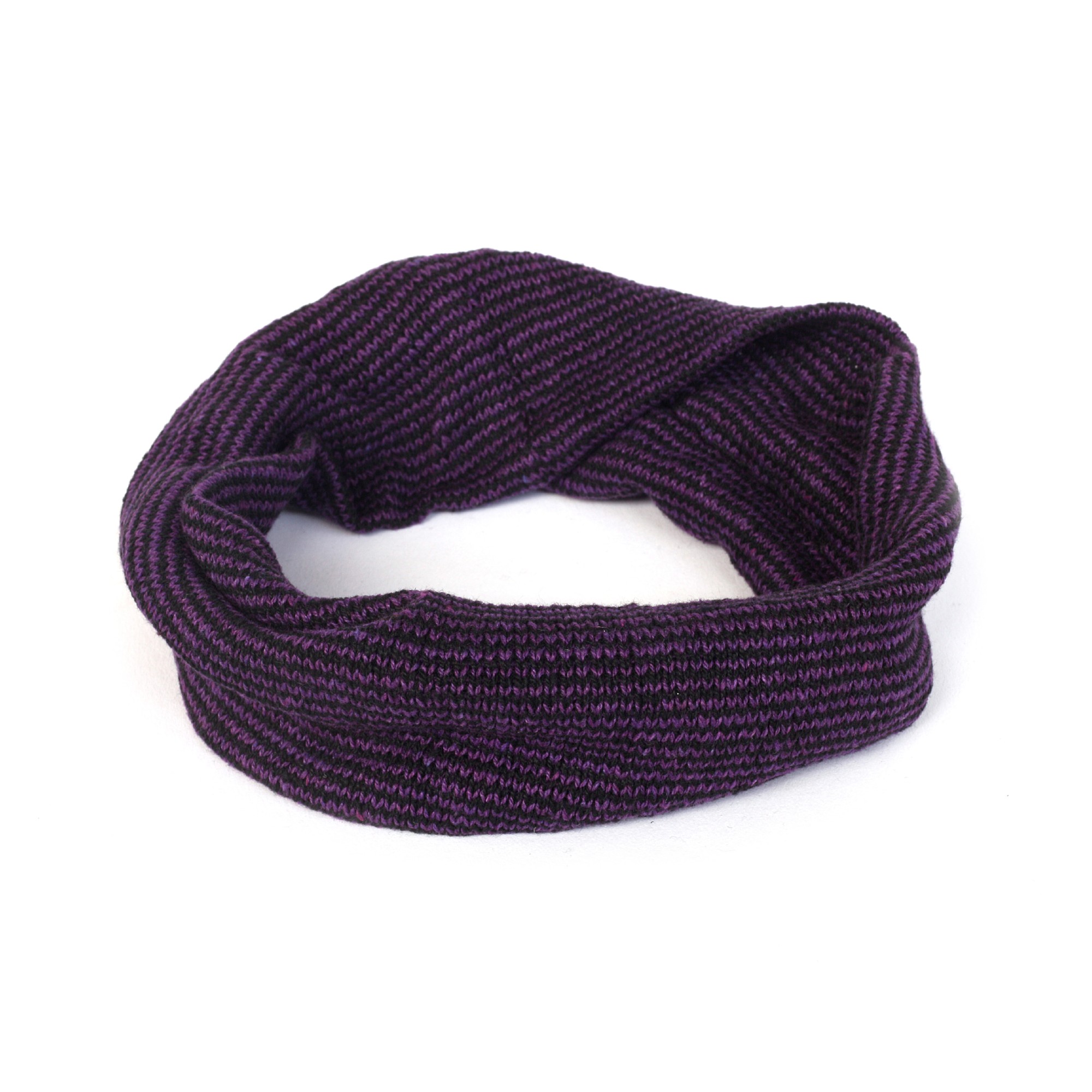 Stirnband, lila, schwarz, L 40 cm, H 8 cm günstig bestellen
