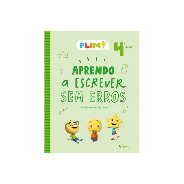 PLIM! Aprendo a Escrever Sem Erros 4.º Ano