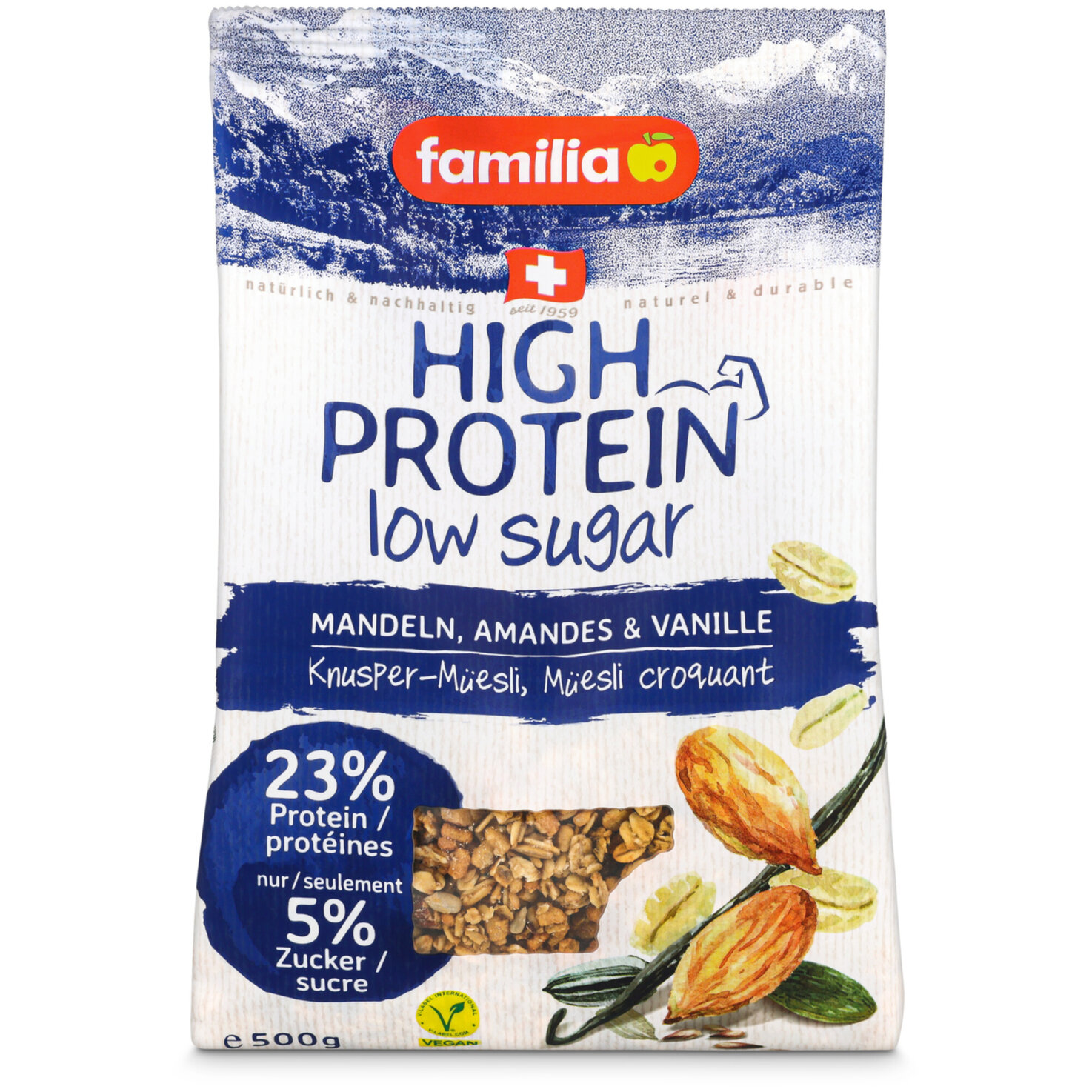 familia High Protein low sugar