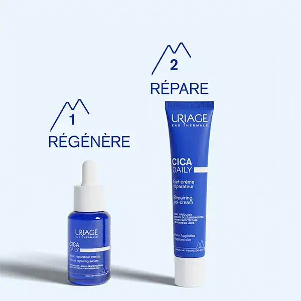 Uriage Cica Gel-Creme Hidratante Diário para Pele Frágil 40ml