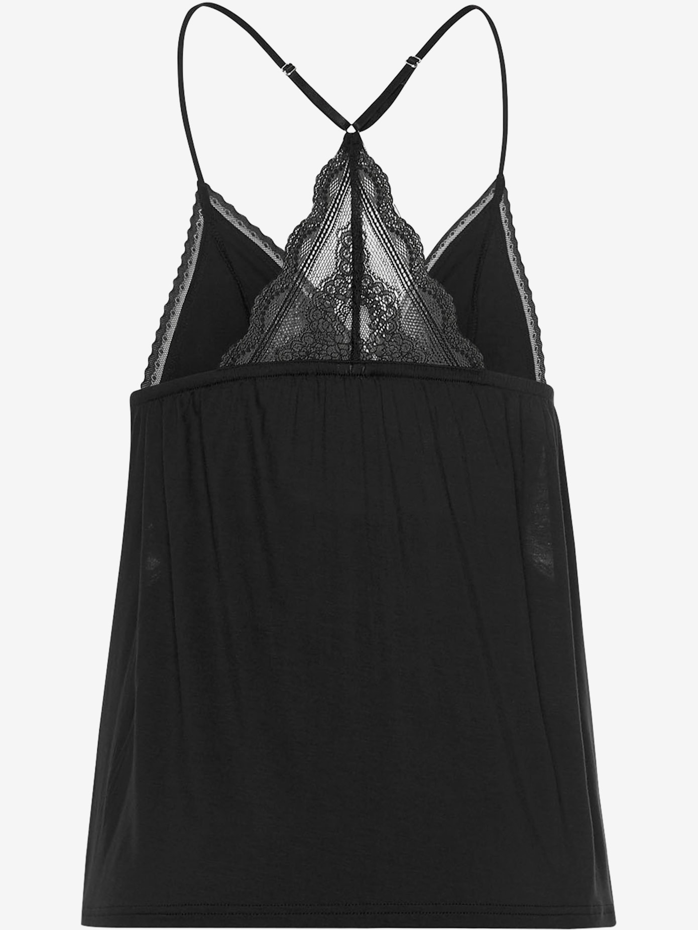 Haut babydoll haut pour dormir avec col v profond