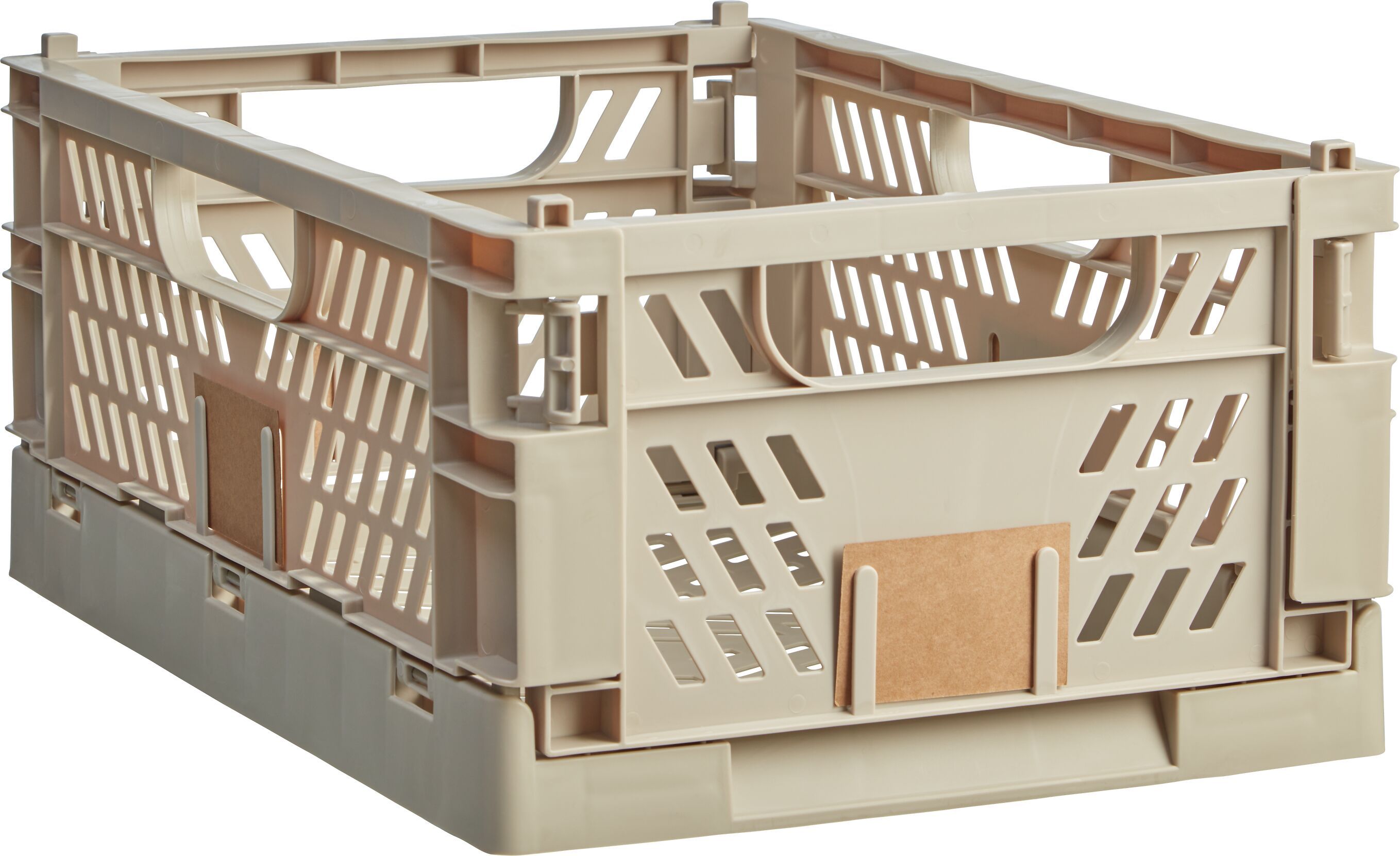 FELIX XL Klappbox - Taupe / B: 50.3 cm x T: 33.2 cm x H: 5.7 cm