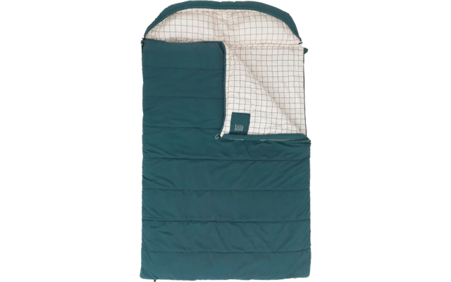 Outwell Camper Lux double Deckenschlafsack blau für zwei Personen bis 200 cm