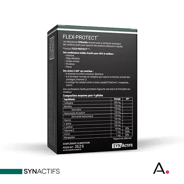 Aragan - Synactifs - FlexProtect® - Articulações - Colágeno - 60 cápsulas