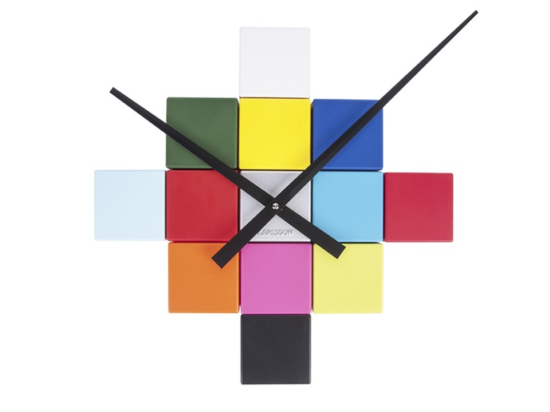 Wall Clock DIY Cubic