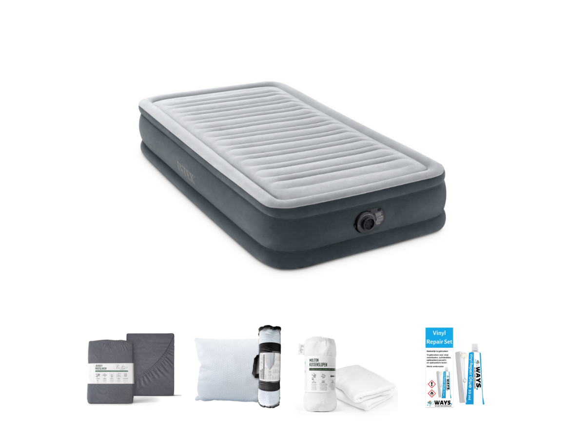 Intex Comfort Plush 191 x 99 cm Luchtbedset - 5-delig