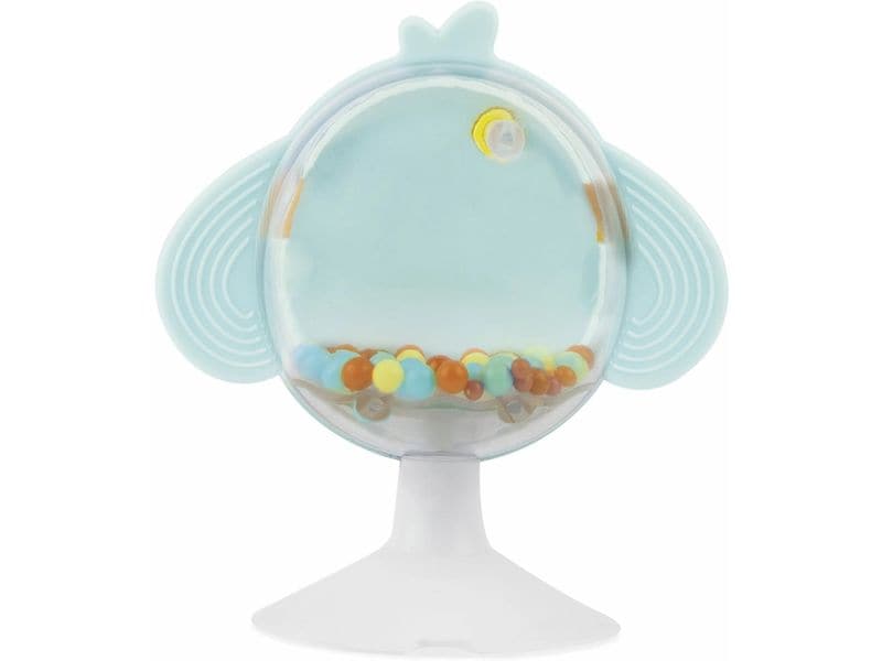 Chicco Geschenkset Mahlzeiten Set aus Lätzchen, Rassel und Hochstuhlspielzeug