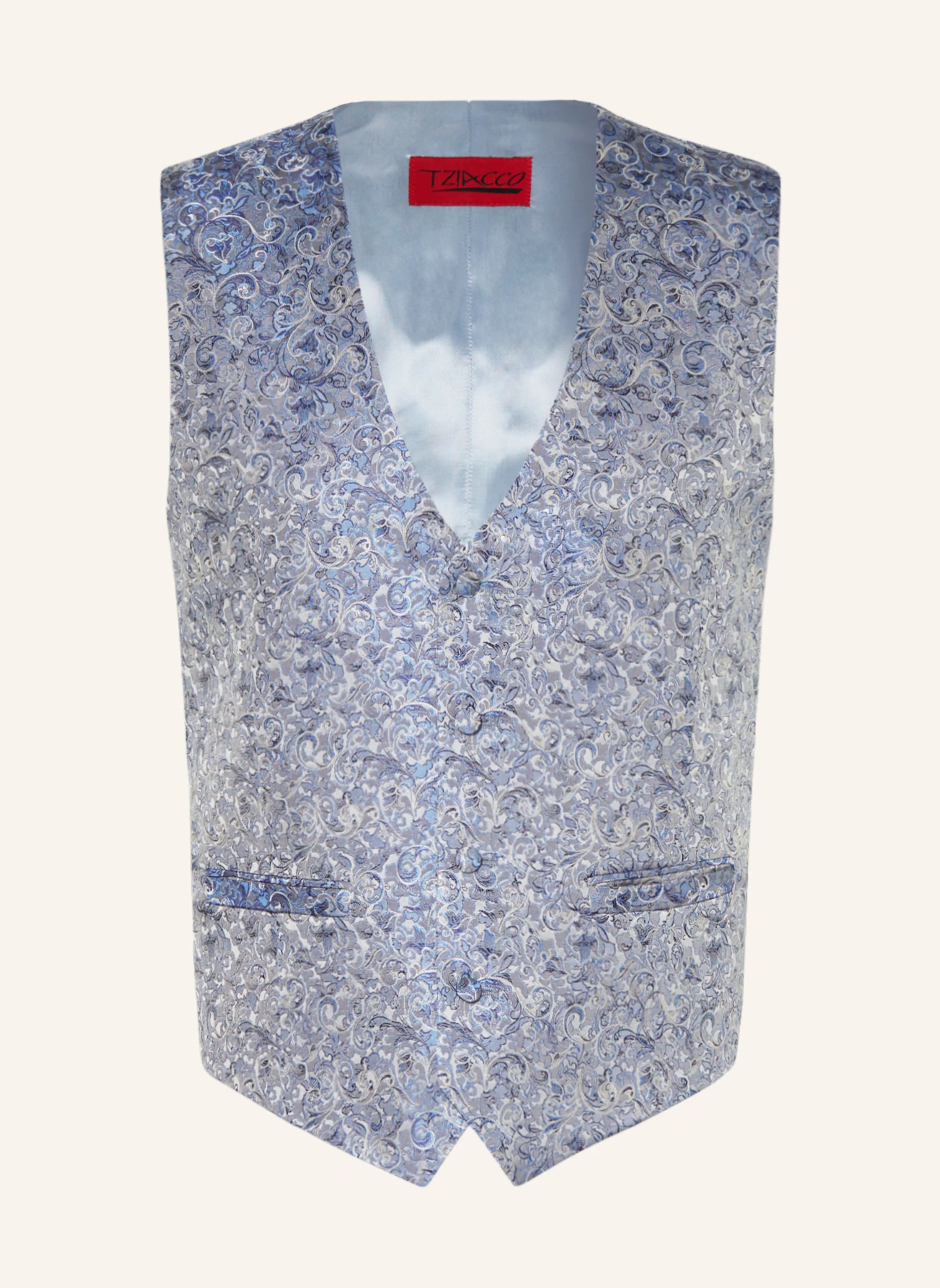 WILVORST Anzugweste Slim Fit