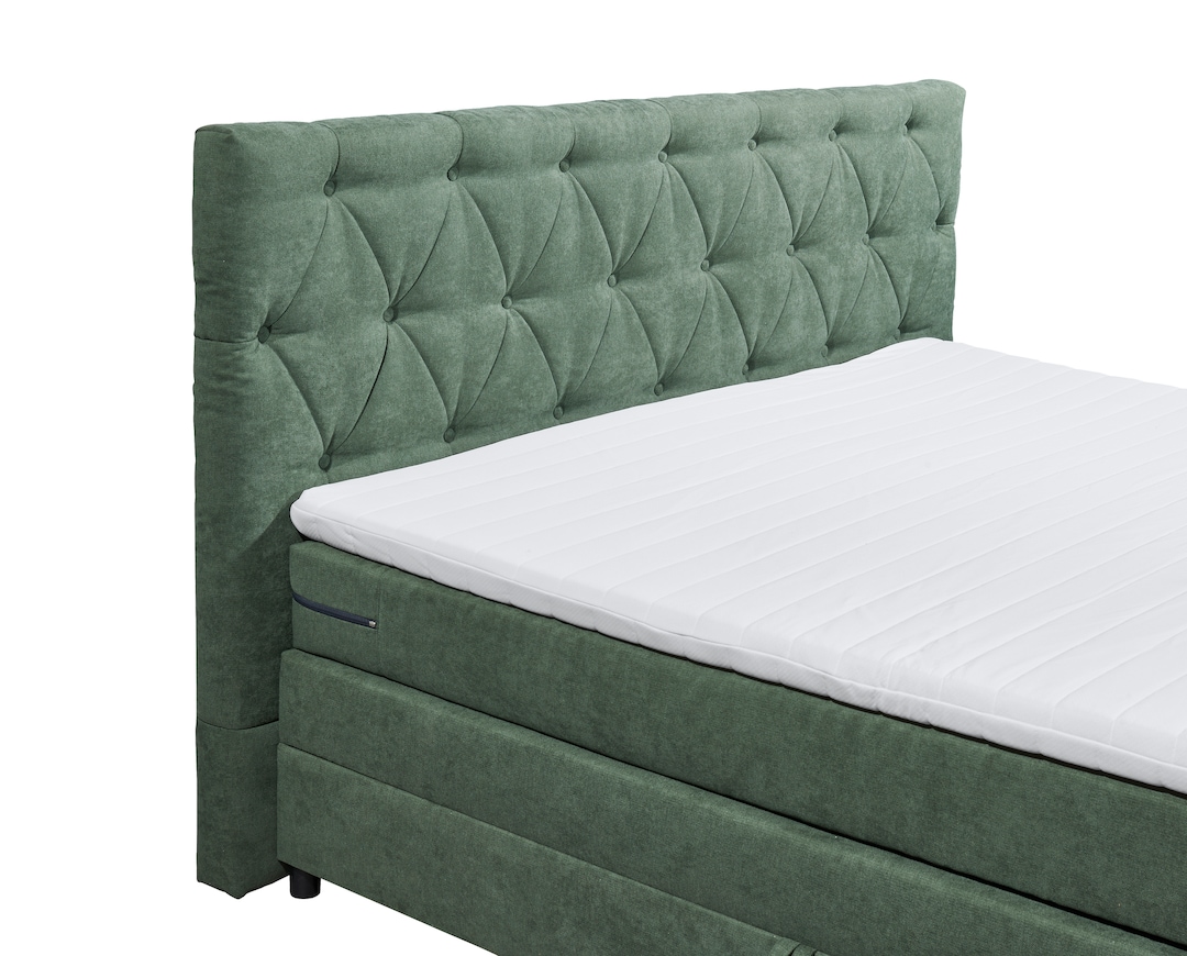Boxspringbett RIO 180 x 200 cm grün