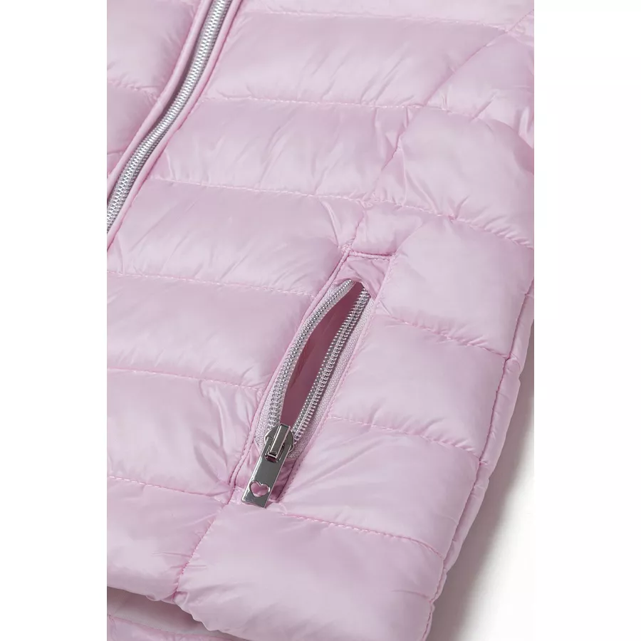 MINOTI Steppjacke mit Stehkragen Hellrosa