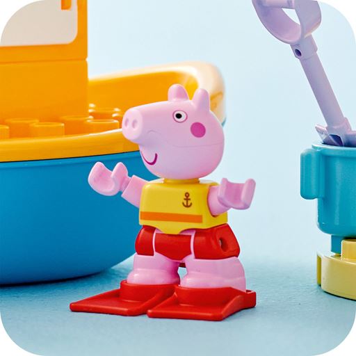 LEGO Duplo Peppa Pig Gurli Gris' Bådtur - 10432