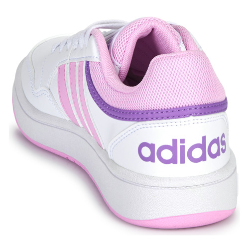 Adidas Sportswear - HOOPS 3.0 K - Blanc / Lila
