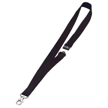Durable 813701 Textilband 20 mit Sicherheitsverschluss, Länge 44 cm, schwarz