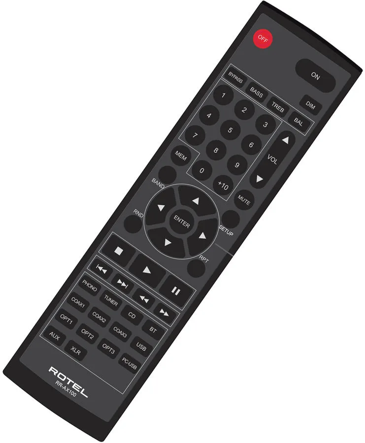 Rotel RC-1590 MKII Noir Préamplis hi-fi