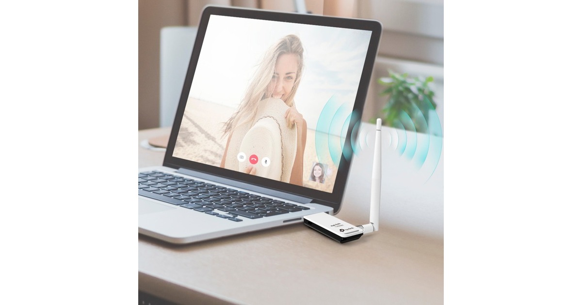 TP-LinkTL-WN722N wlan adapter  (Wit, Retail)