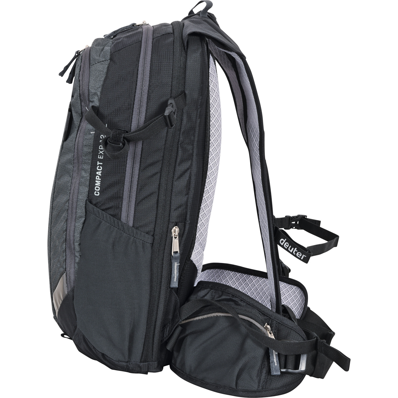 Deuter Compact Exp 12 SL Bikerucksack dunkelgrau