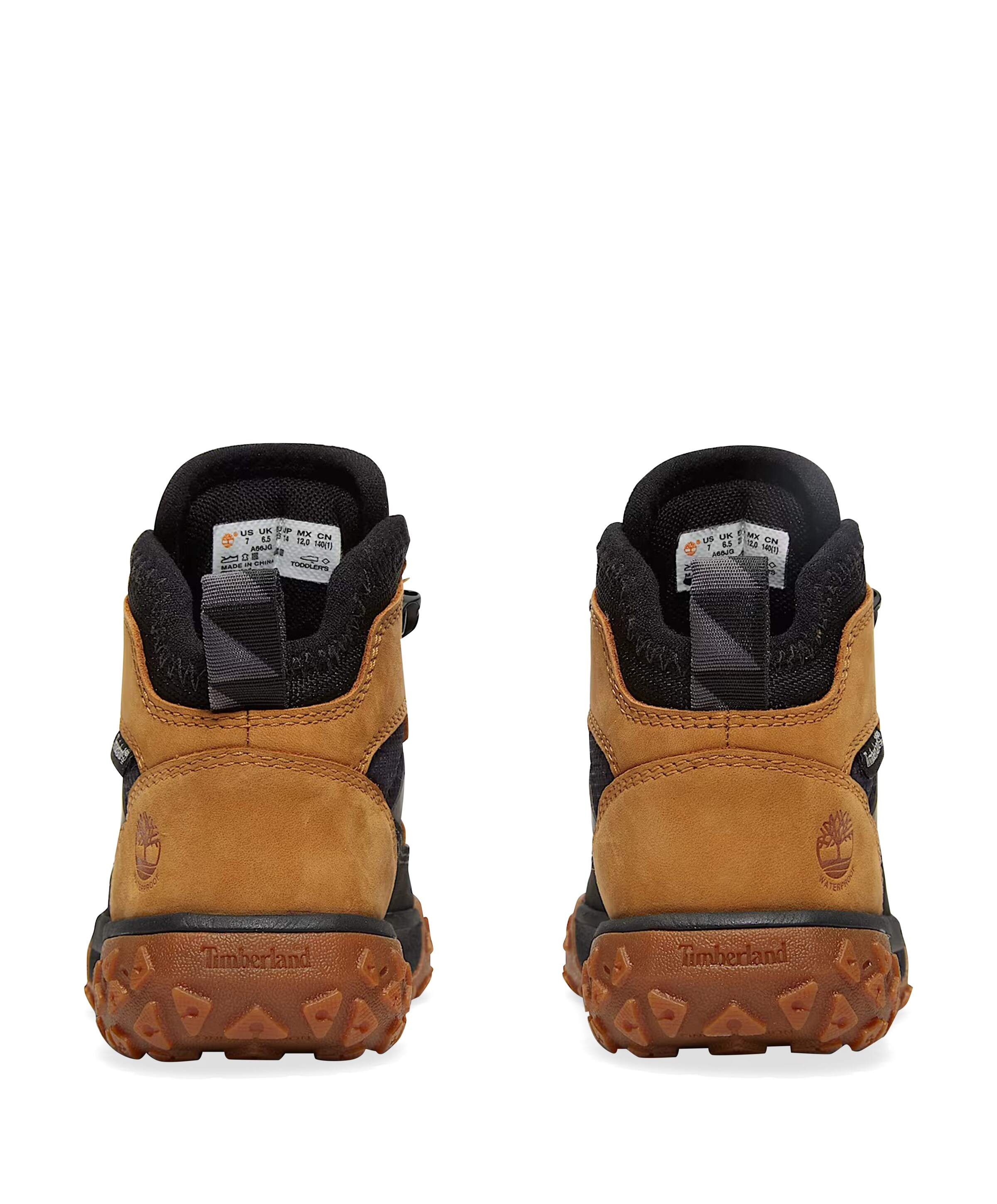 Timberland GreenStride Motion 6 MID BUNGEE WATERPROOF SNEAKER jongens veterschoenen bruin