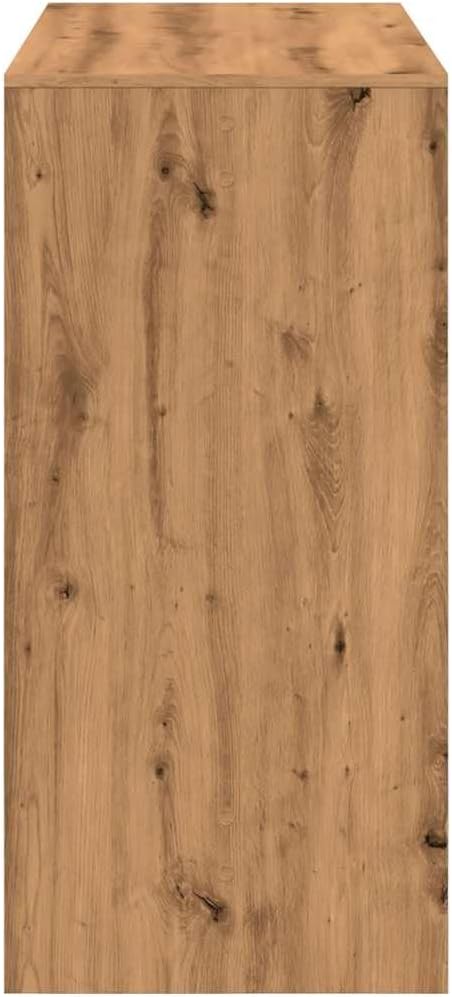 Bartisch Artisan-Eiche 102x50x103,5 cm Holzwerkstoff Bartisch, Bistrotisch Bartheke für Hausbar, Wohnzimmer und Esszimme
