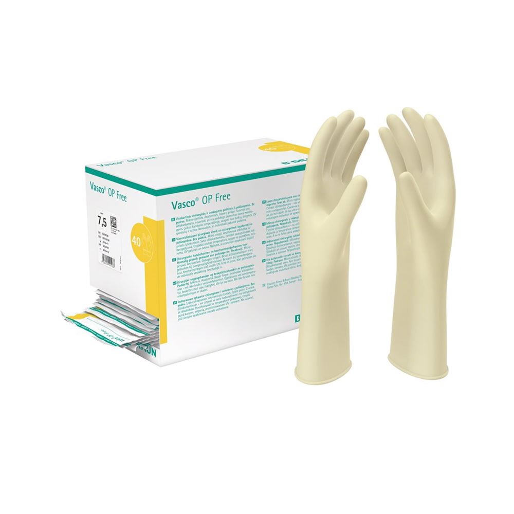VASCO Handschuhe Gr7.0 steril ohne Latex 40 Paar