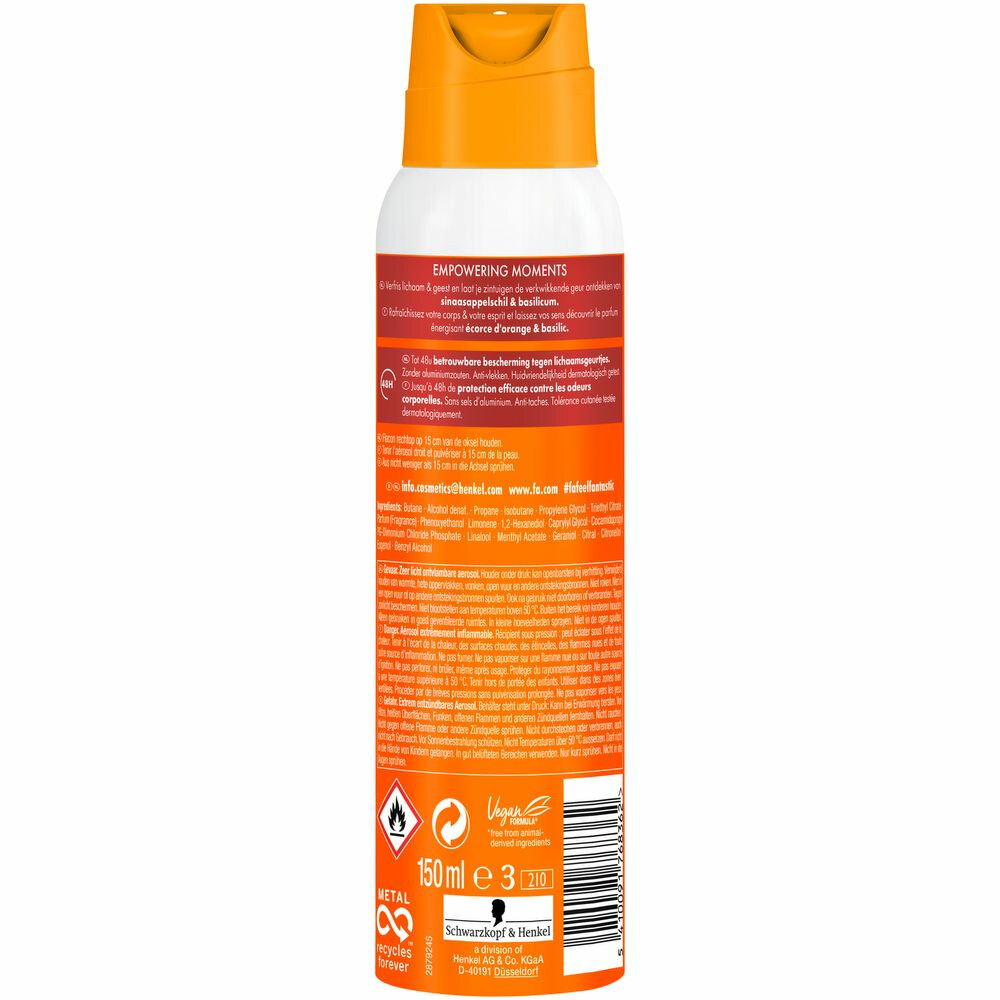 6x Fa Deodorant Spray Empowering Moments150 ml