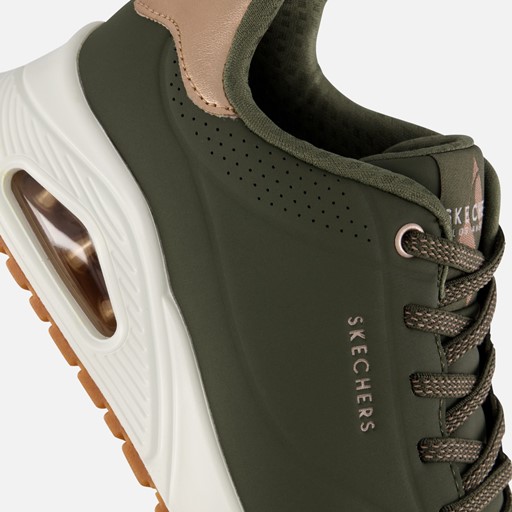 Skechers Uno Shimmer Away Sneakers groen