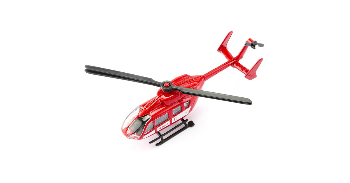 SIKUSuper - Mercedes-Benz ambulance en helikopter Modelvoertuig