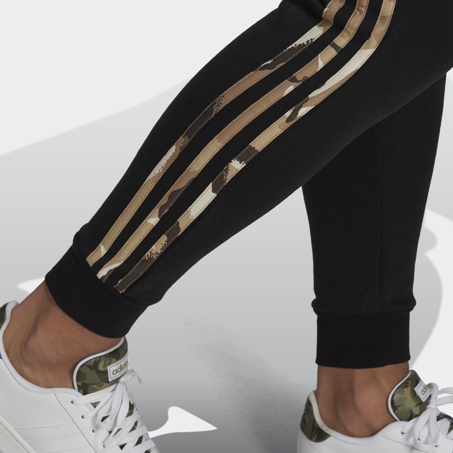 adidas Bas de Survêtement Essentials Fleece Camo - Noir