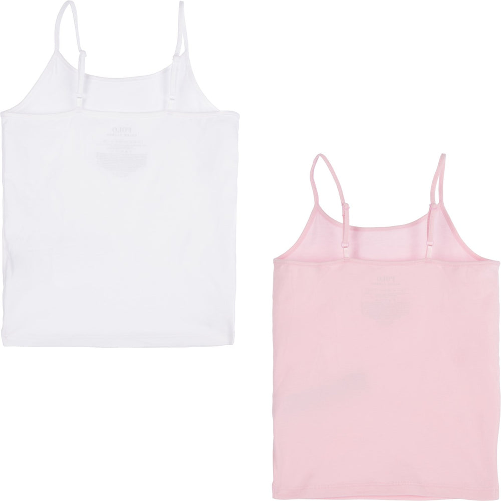 Køb Polo Ralph Lauren Carmel Pink 2-Pak Polo Camisole